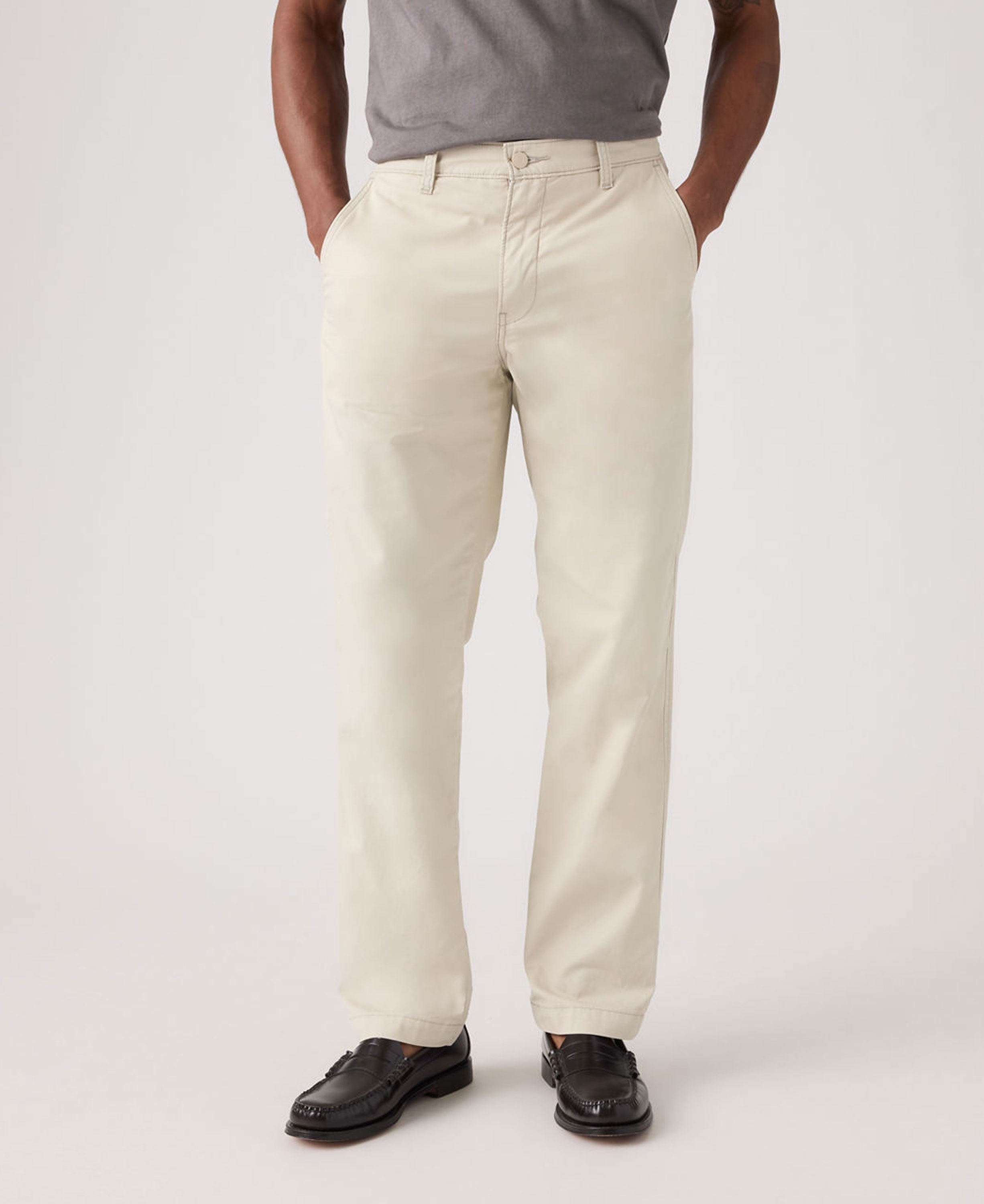 XX Chino Authentic Relaxed Lightweight Pants - Pumice Twill
