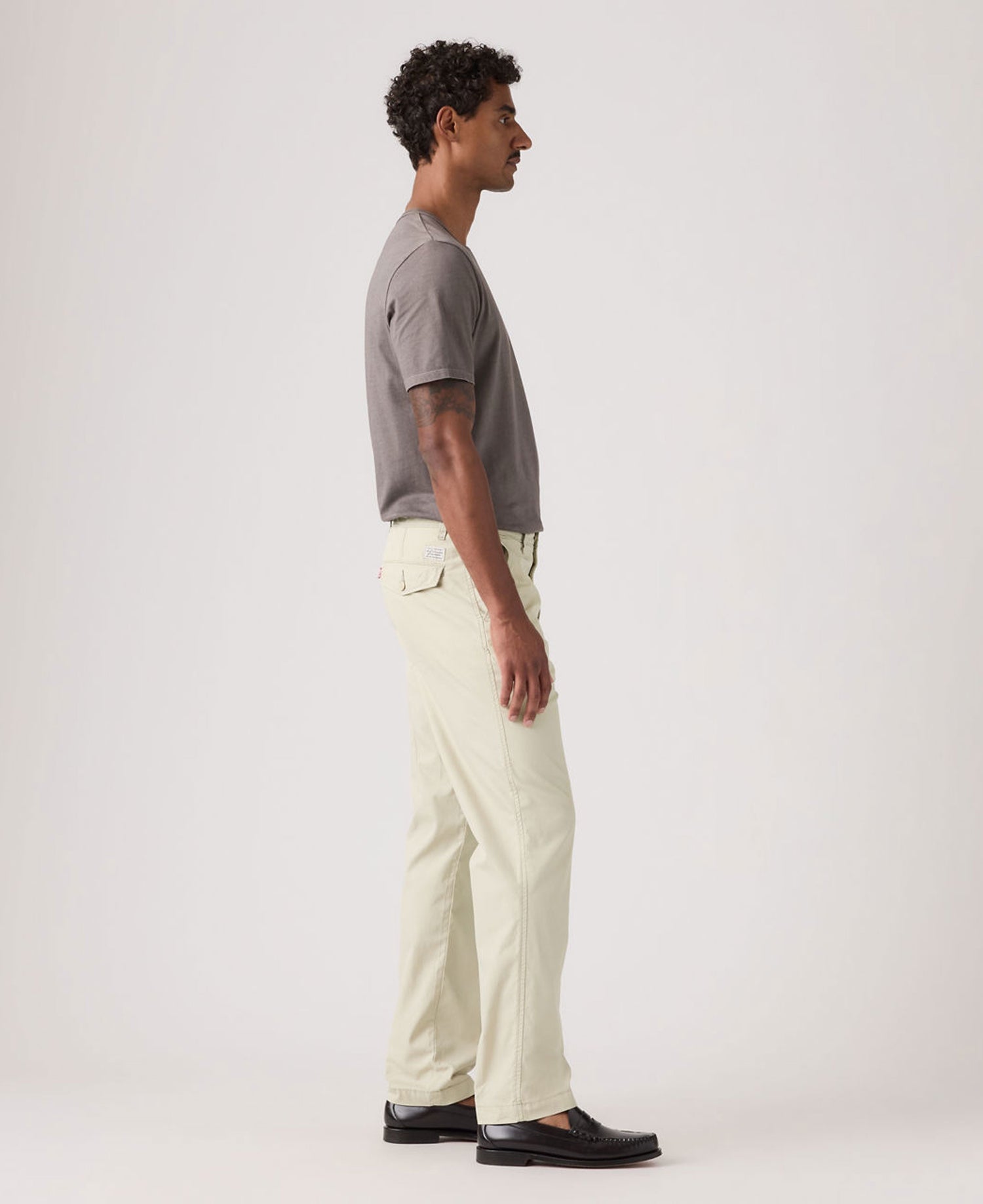 XX Chino Authentic Relaxed Lightweight Pants - Pumice Twill