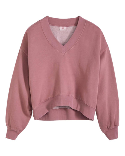 Vintage V-neck Sweatshirt - Womens Cru