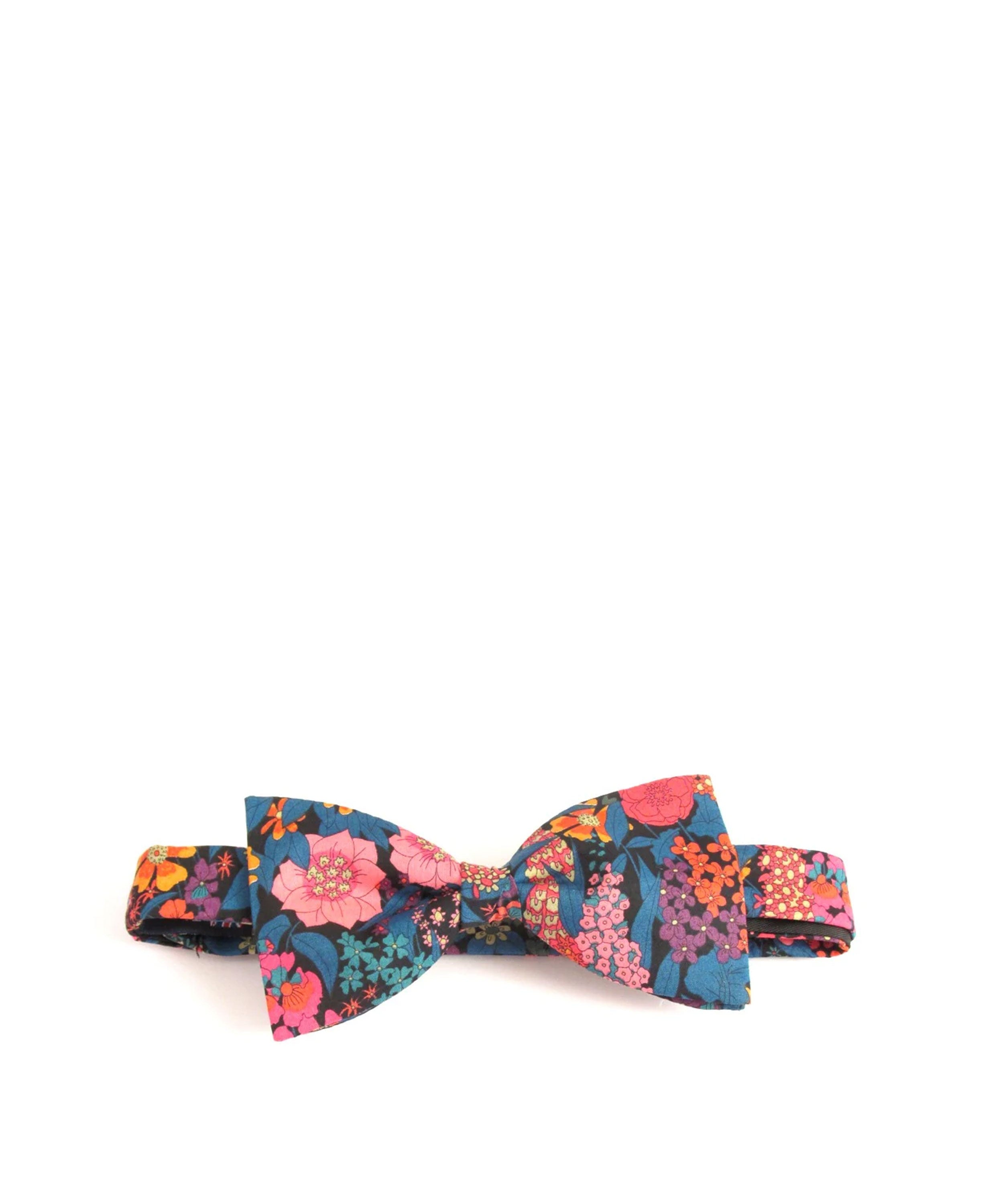 Liberty Cotton Bow Tie - Ciara Orange