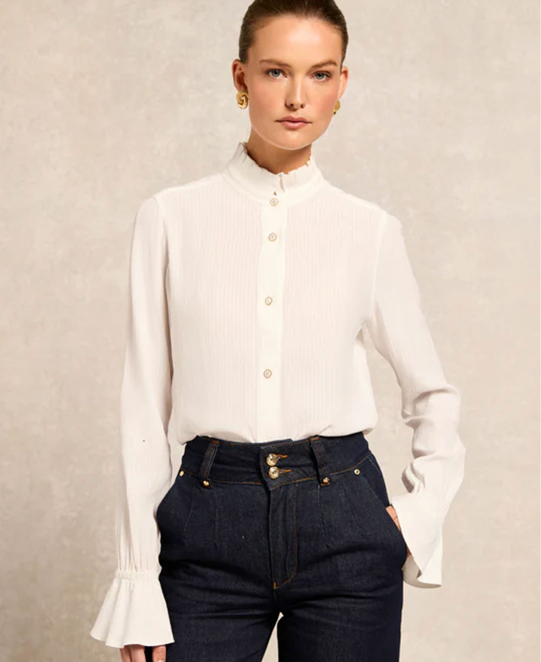 Lilibet Shirt - White