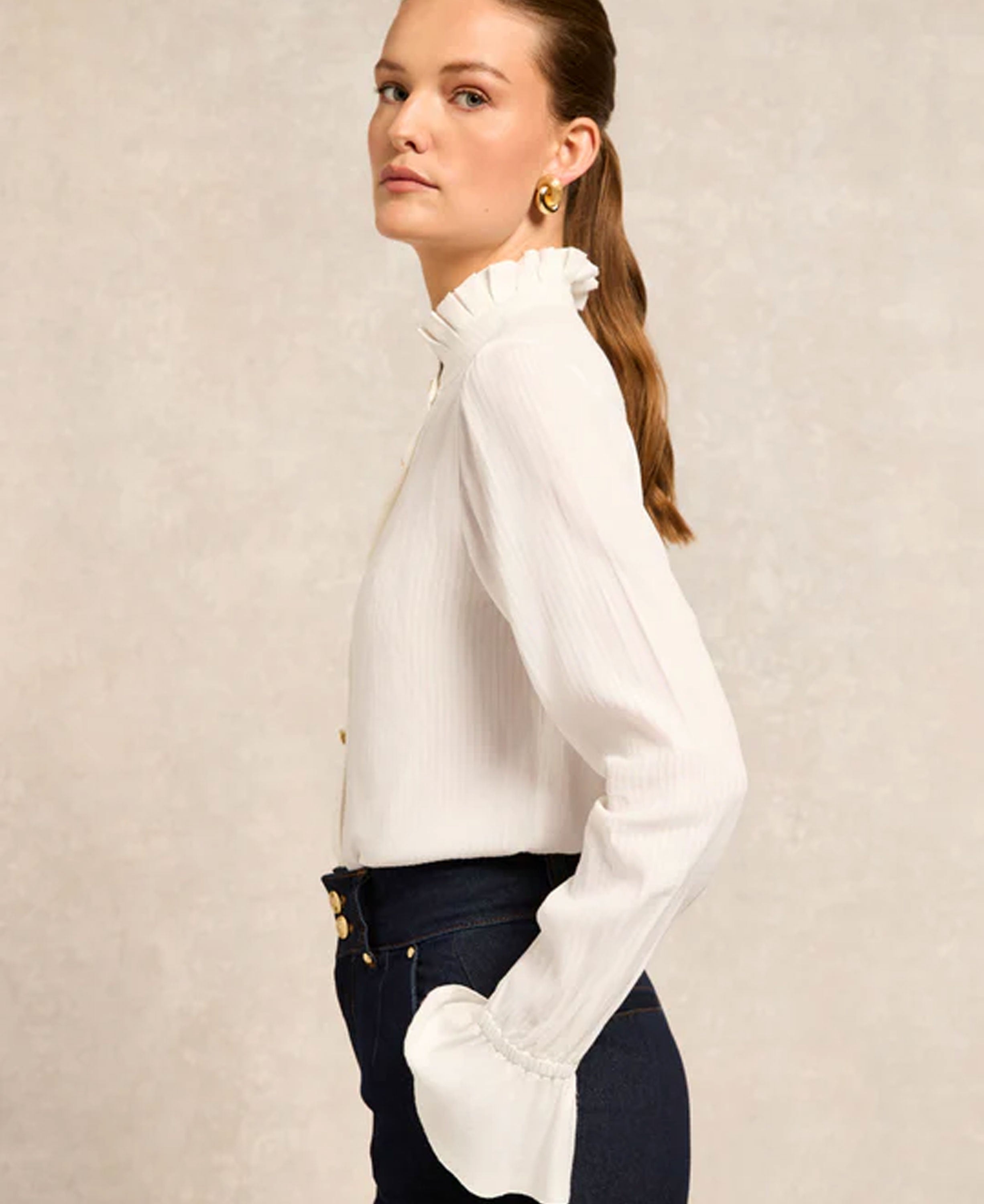 Lilibet Shirt - White