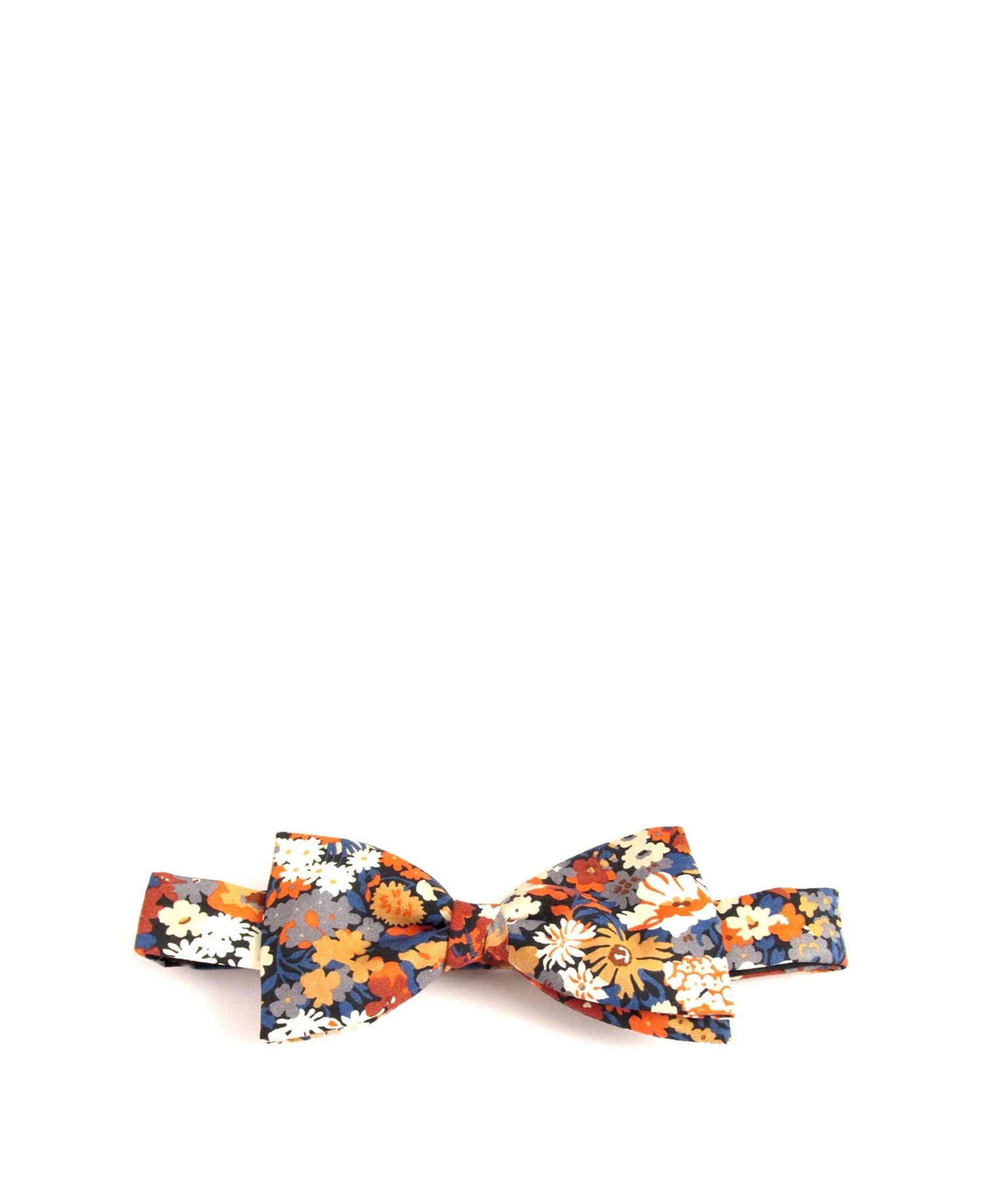 Liberty Cotton Bow Tie - Thorpe Orange