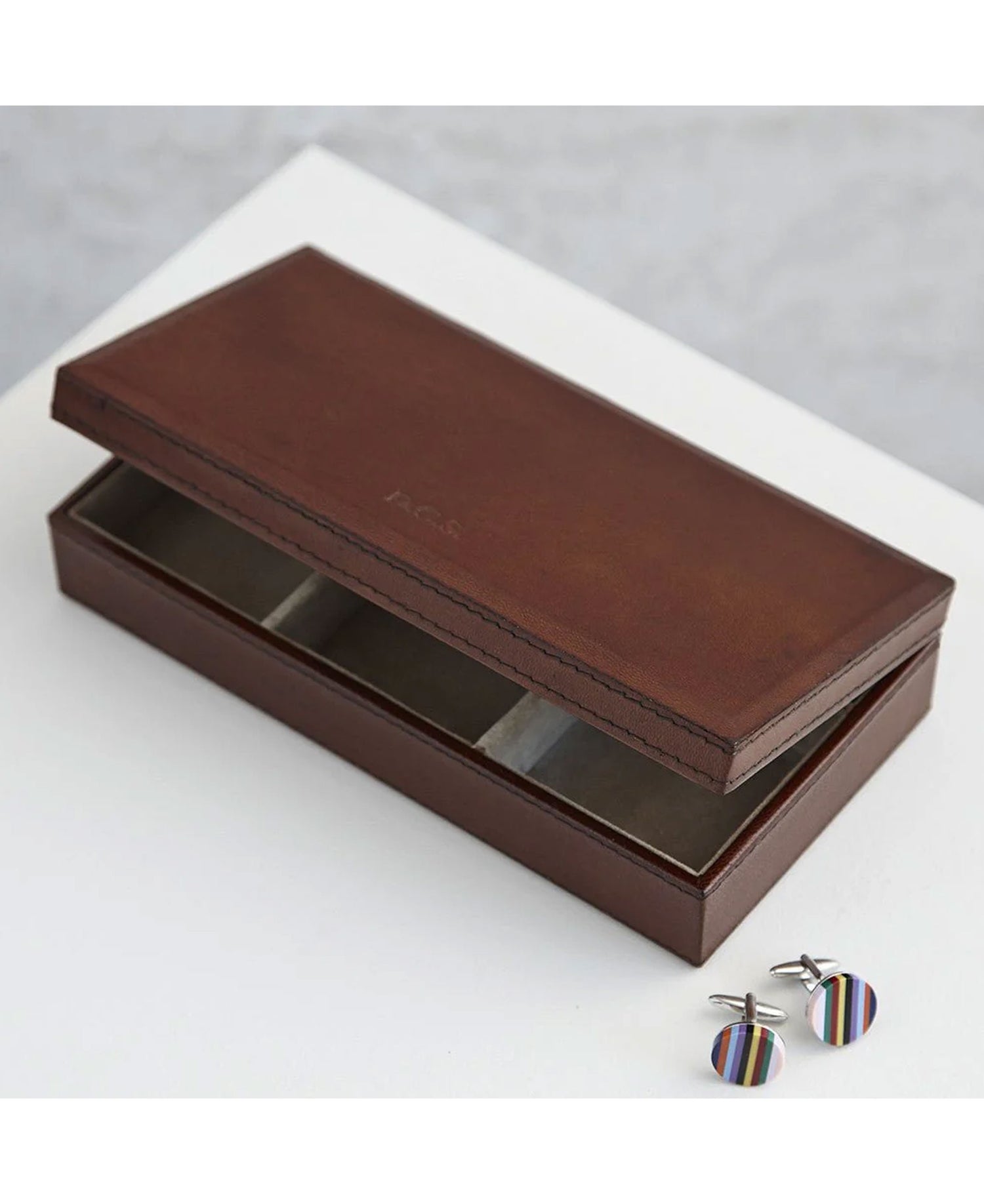 Cufflink Box - Tan