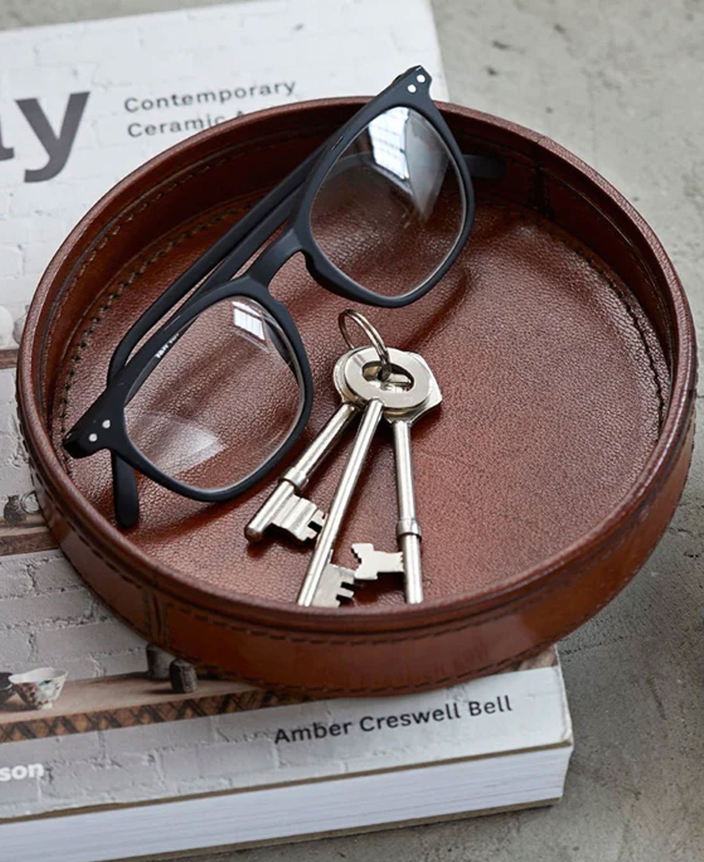 Key Tray - Tan