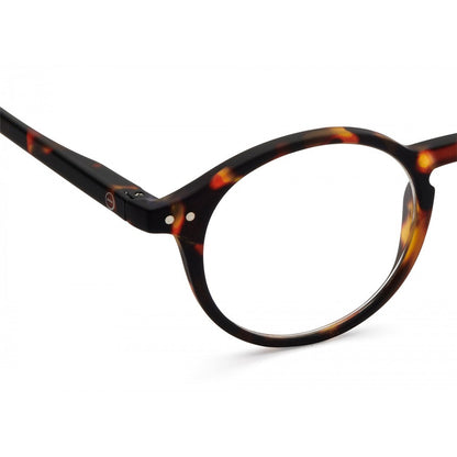 Round Reading Glasses D - Tortoise