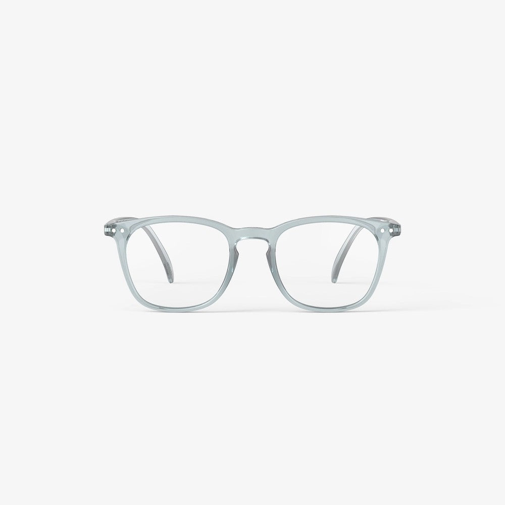 Square Reading Glasses E - Frozen Blue