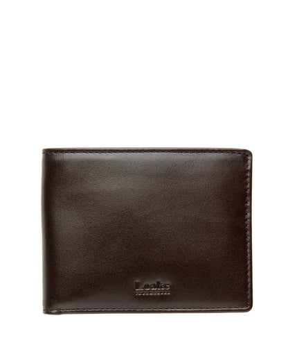 Aldgate Leather Wallet - Dark Brown