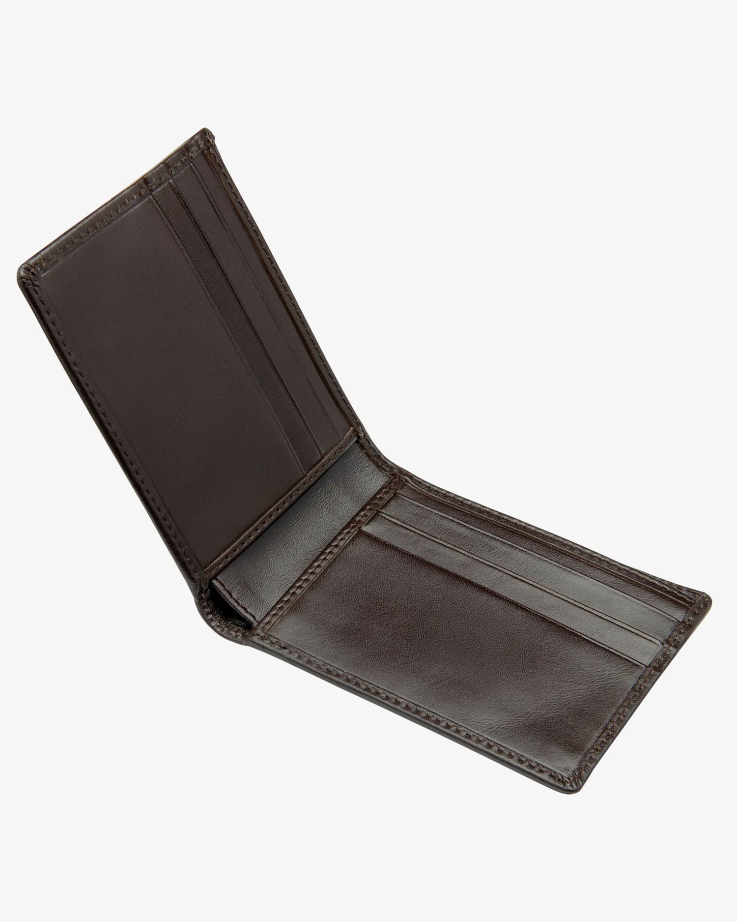 Aldgate Leather Wallet - Dark Brown
