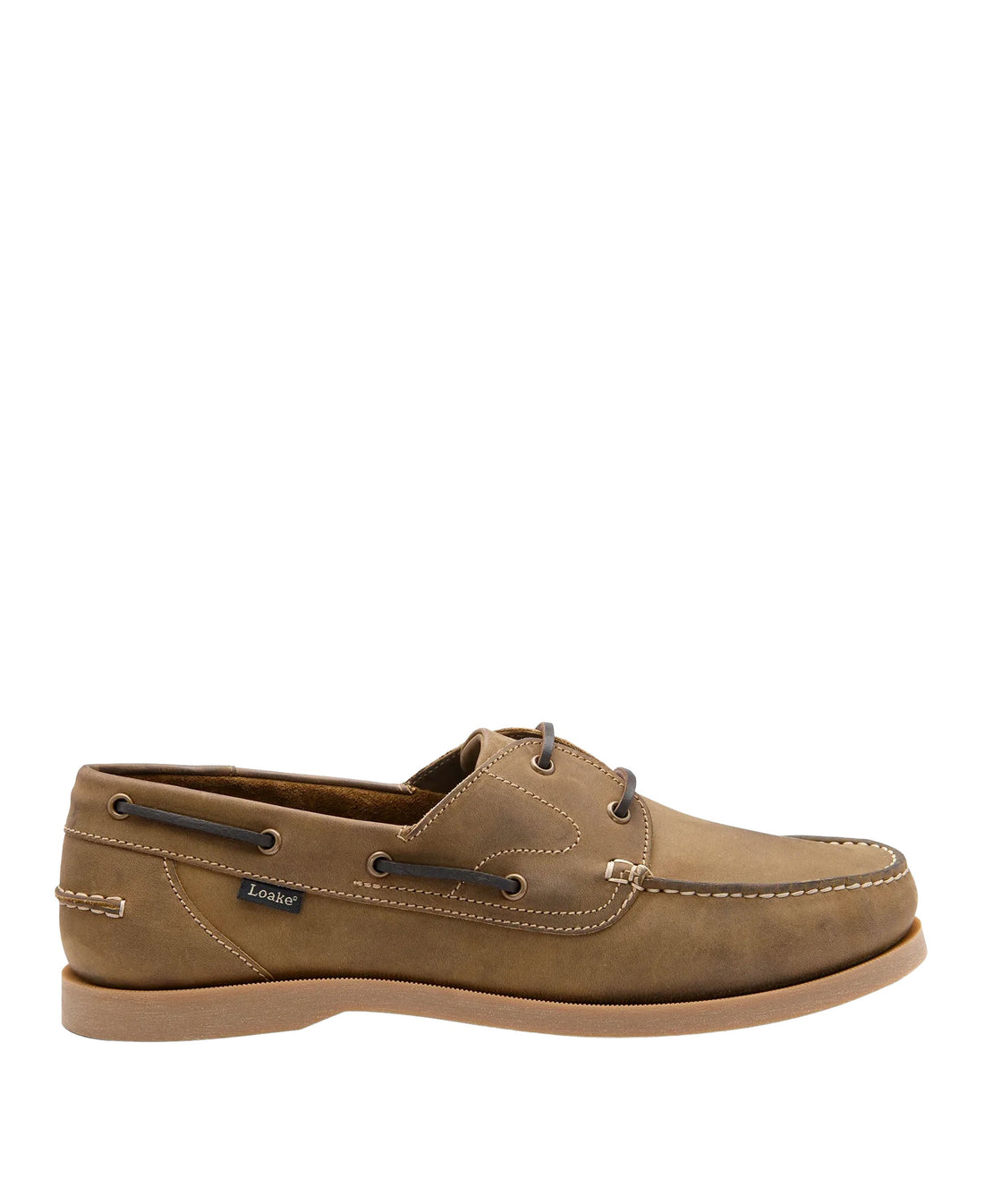 Padstow Boat Shoe - Brown Nubuck
