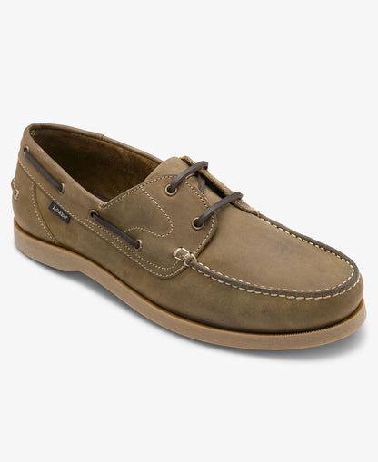 Padstow Boat Shoe - Brown Nubuck