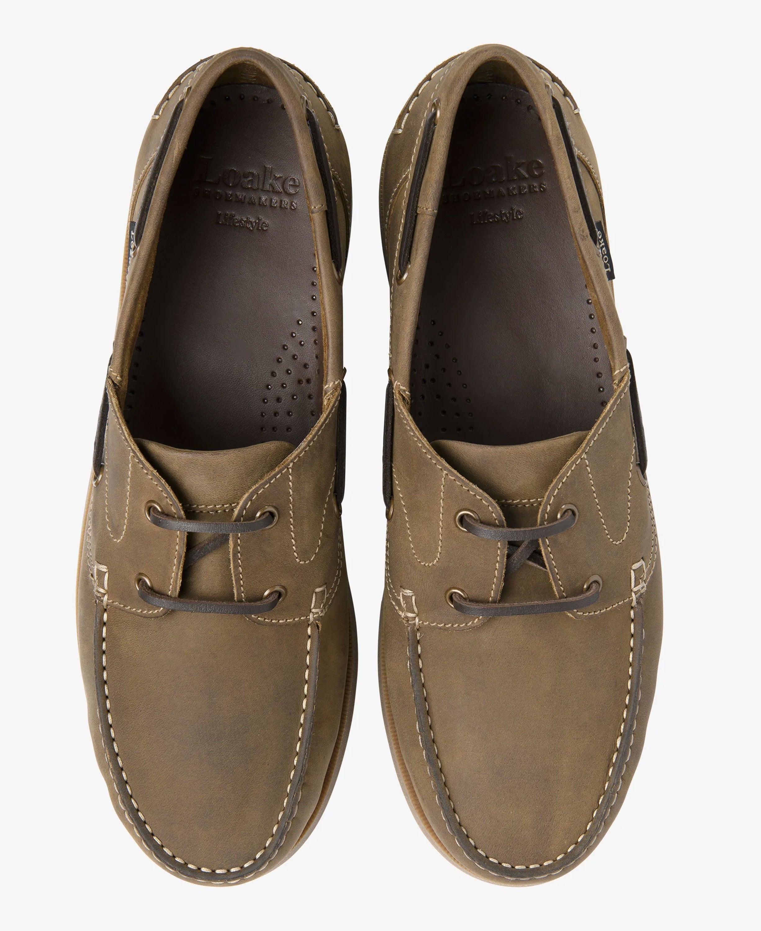 Padstow Boat Shoe - Brown Nubuck