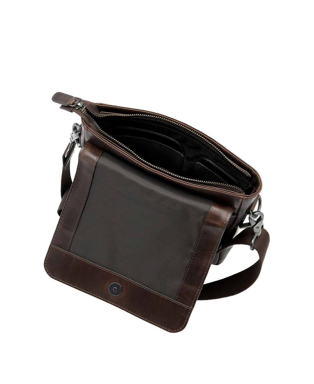 Stratford Cross Body Bag - Dark Brown Calf