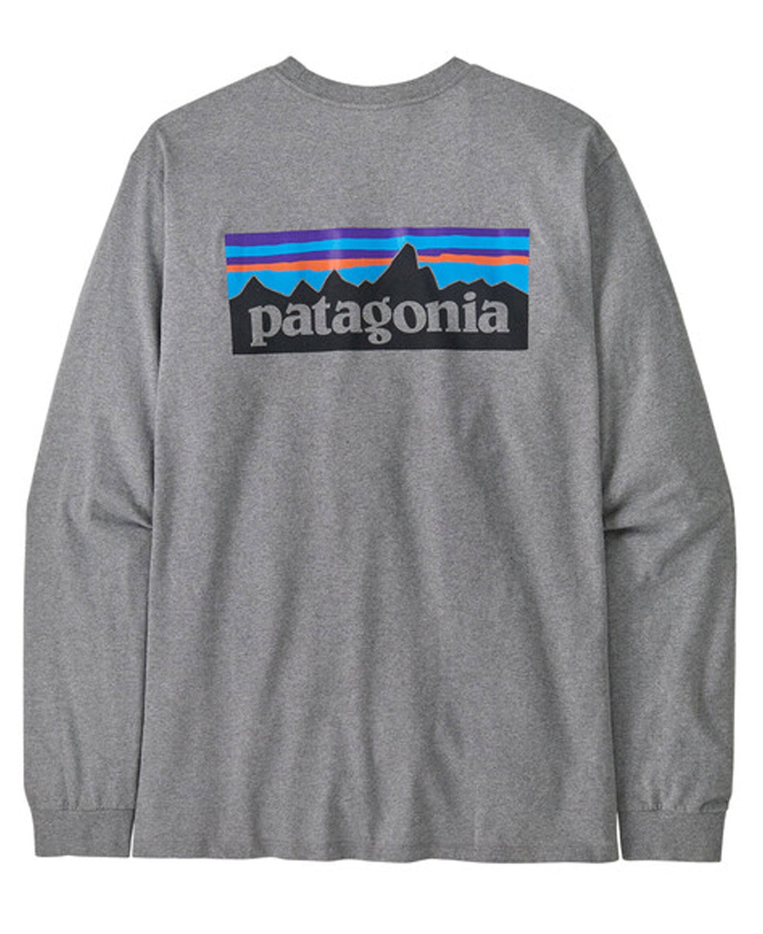 Long Sleeve P-6 Logo Responsibili-Tee - Gravel Heather