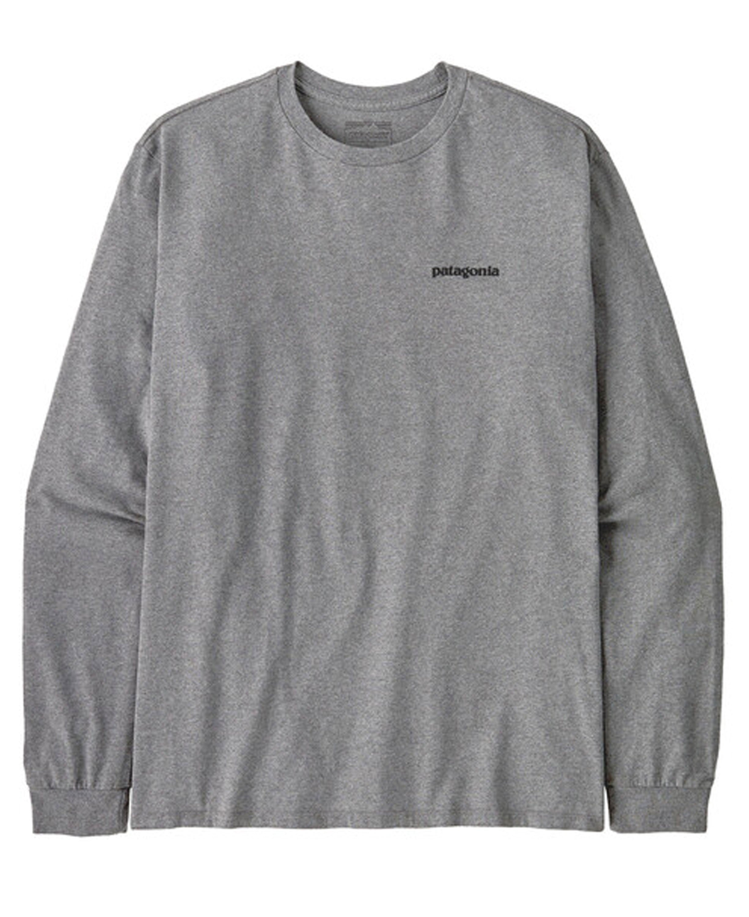 Long Sleeve P-6 Logo Responsibili-Tee - Gravel Heather