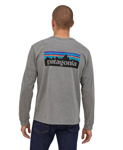 Long Sleeve P-6 Logo Responsibili-Tee - Gravel Heather