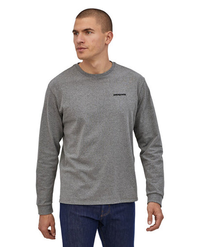 Long Sleeve P-6 Logo Responsibili-Tee - Gravel Heather