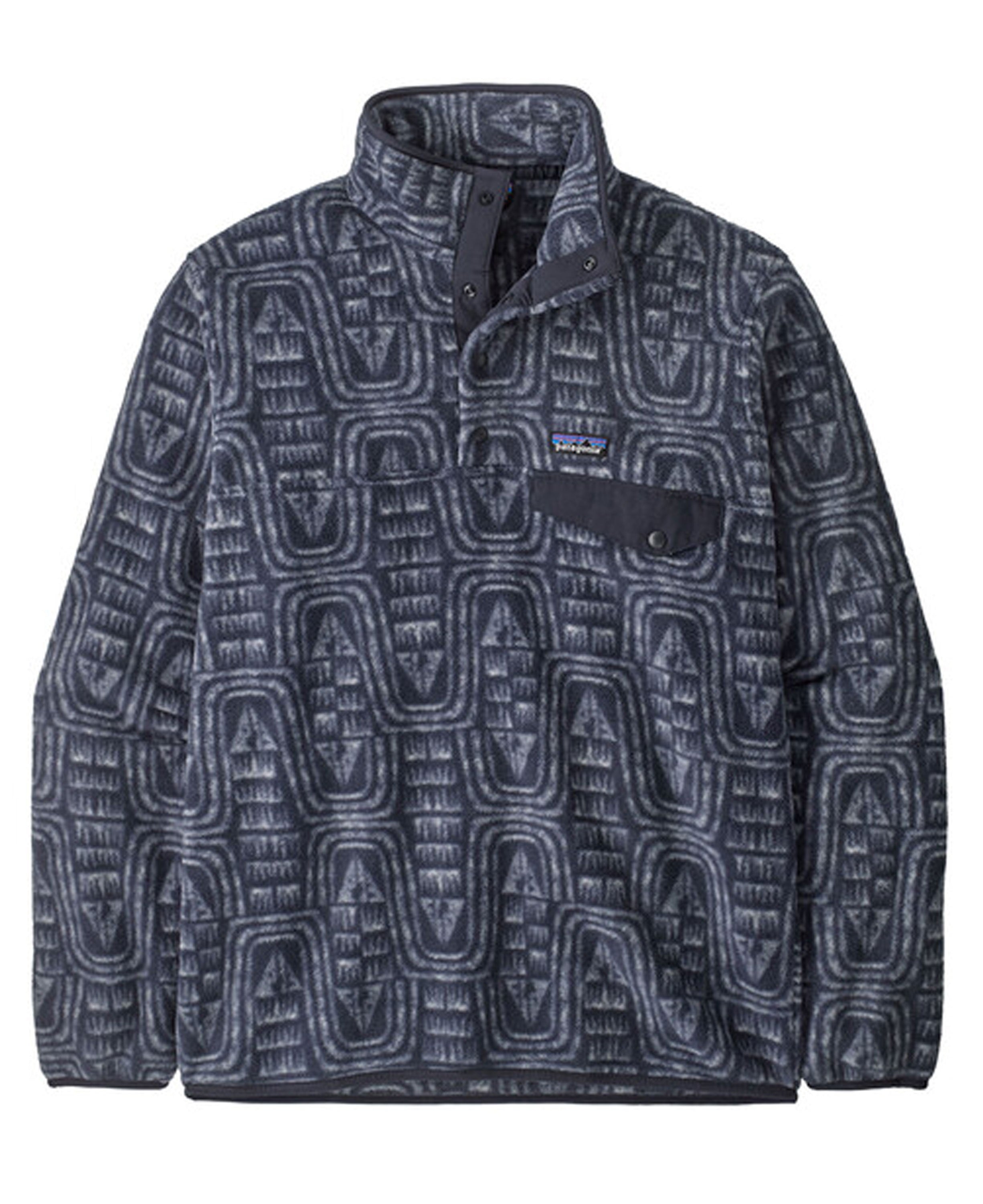 Lightweight Synchilla Snap-T Pullover - Flow: Sunken Blue
