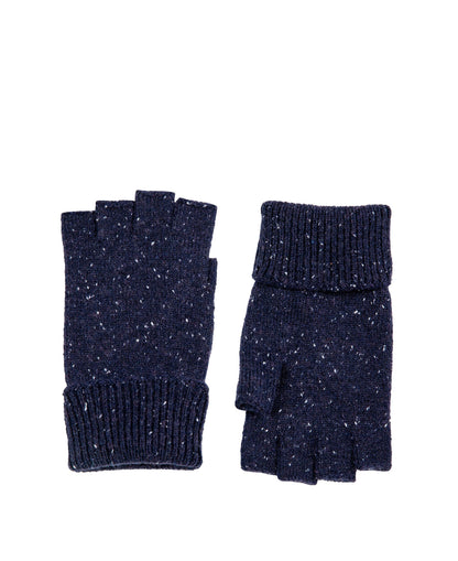 Lymington Half Finger Gloves - Navy
