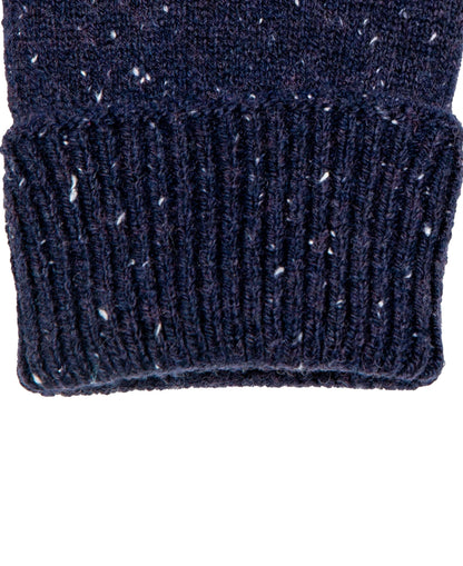 Lymington Half Finger Gloves - Navy