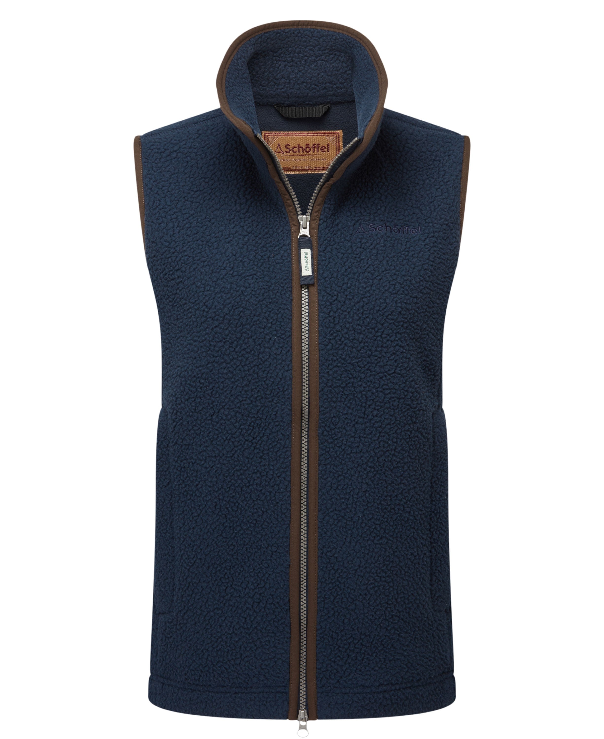 Lyndon Retro Fleece Gilet - True Navy