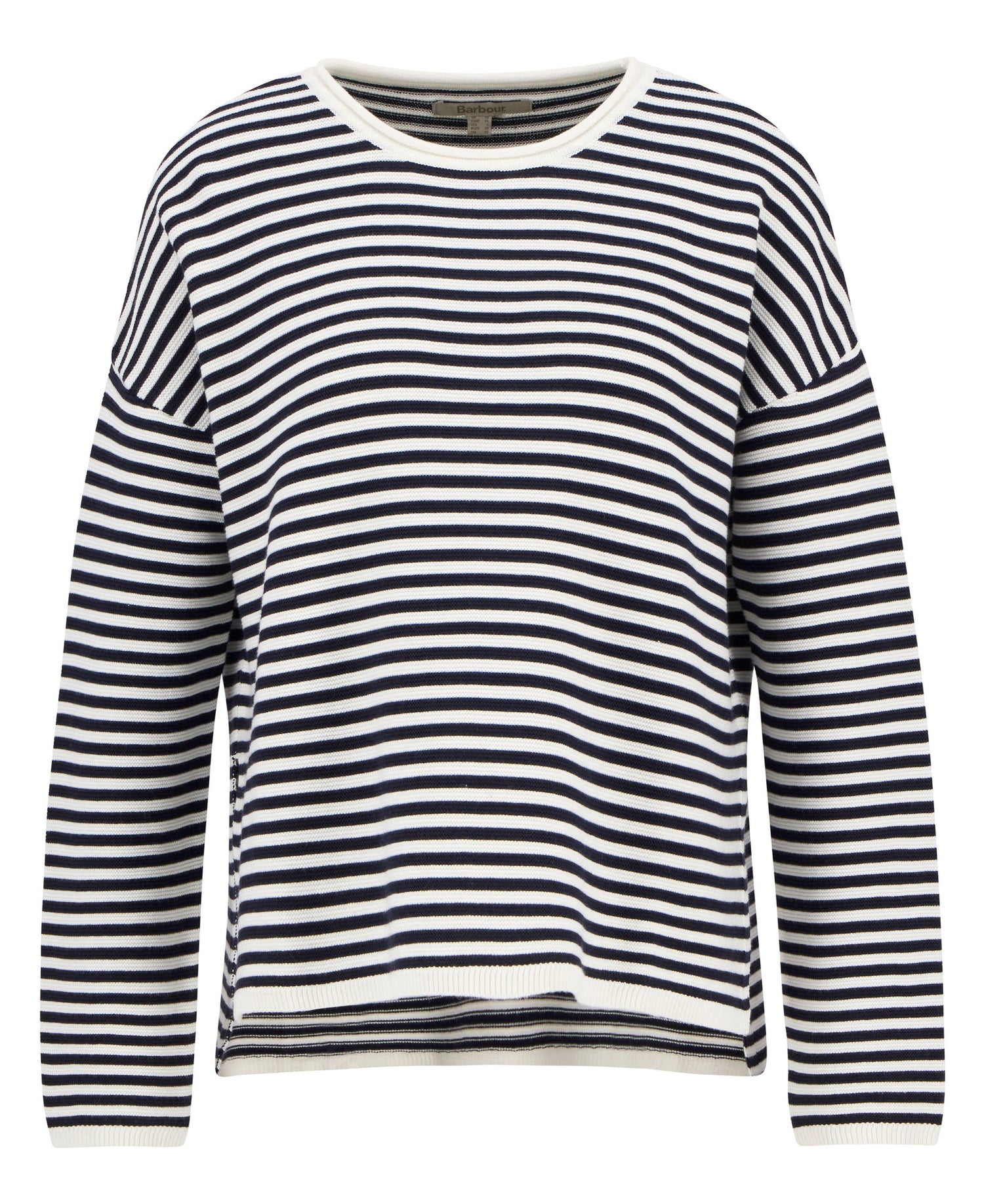 Marine Stripe Knitted Jumper - Navy Stripe
