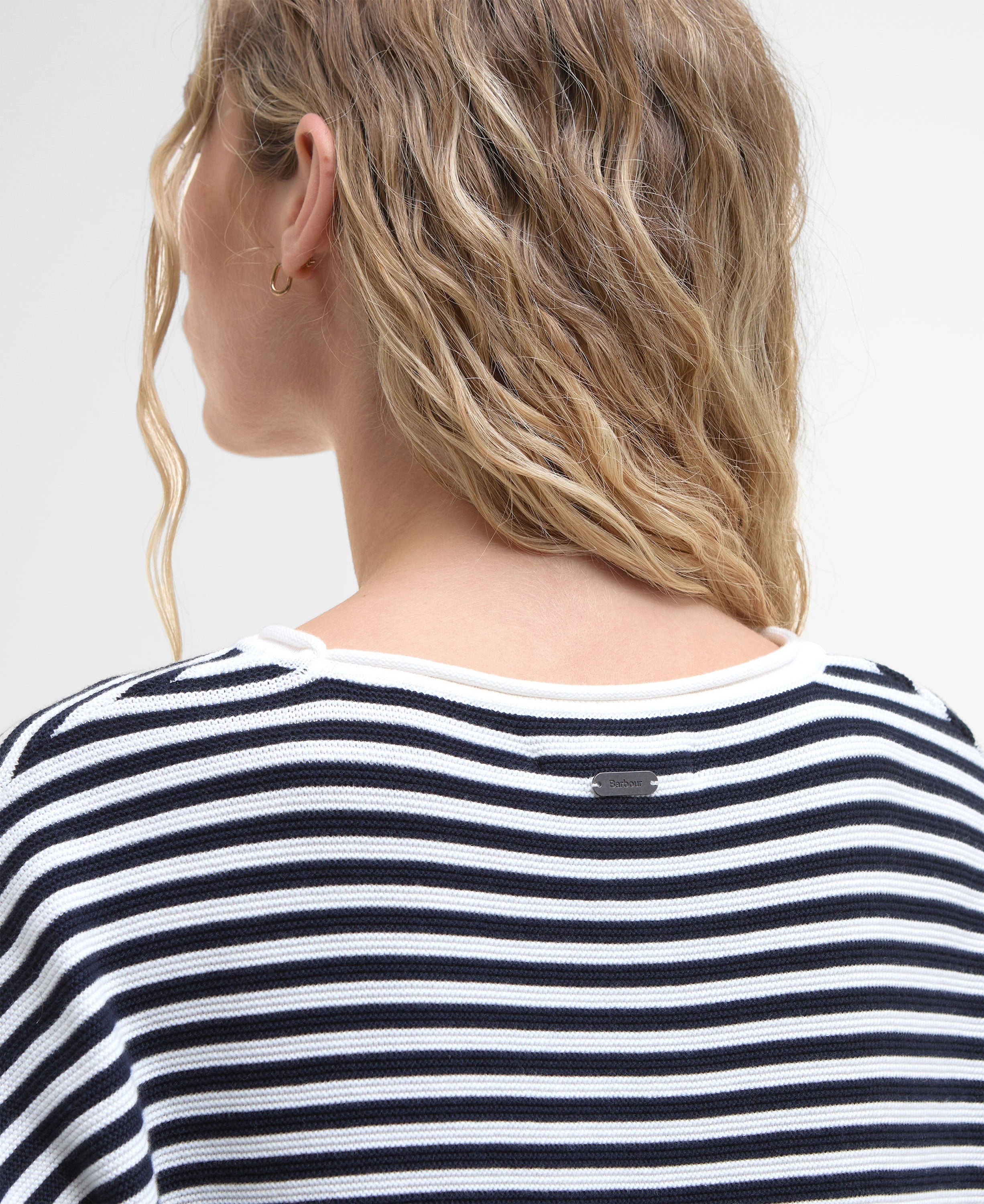 Marine Stripe Knitted Jumper - Navy Stripe