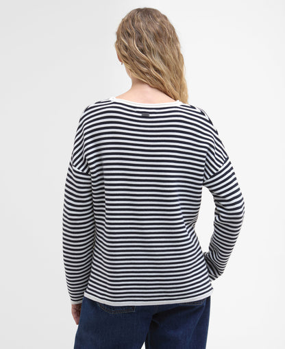 Marine Stripe Knitted Jumper - Navy Stripe