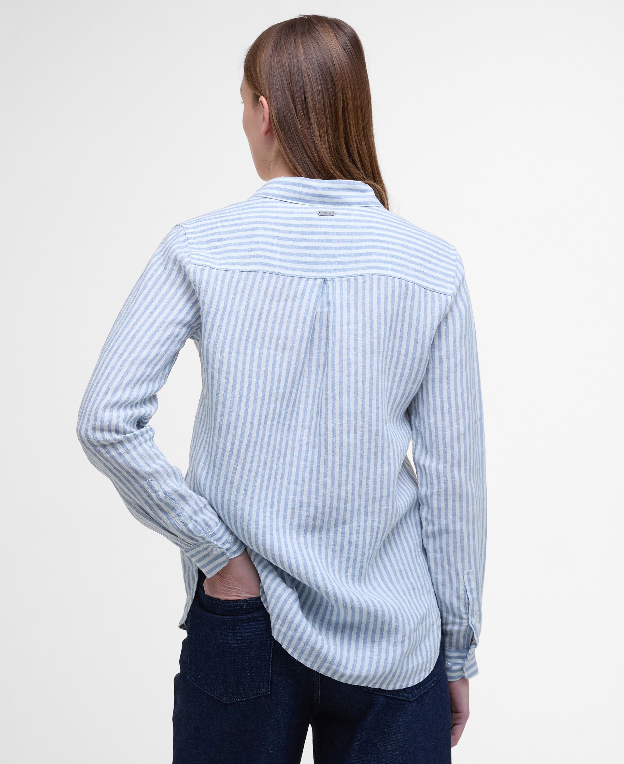 Marine Shirt - Chambray/White