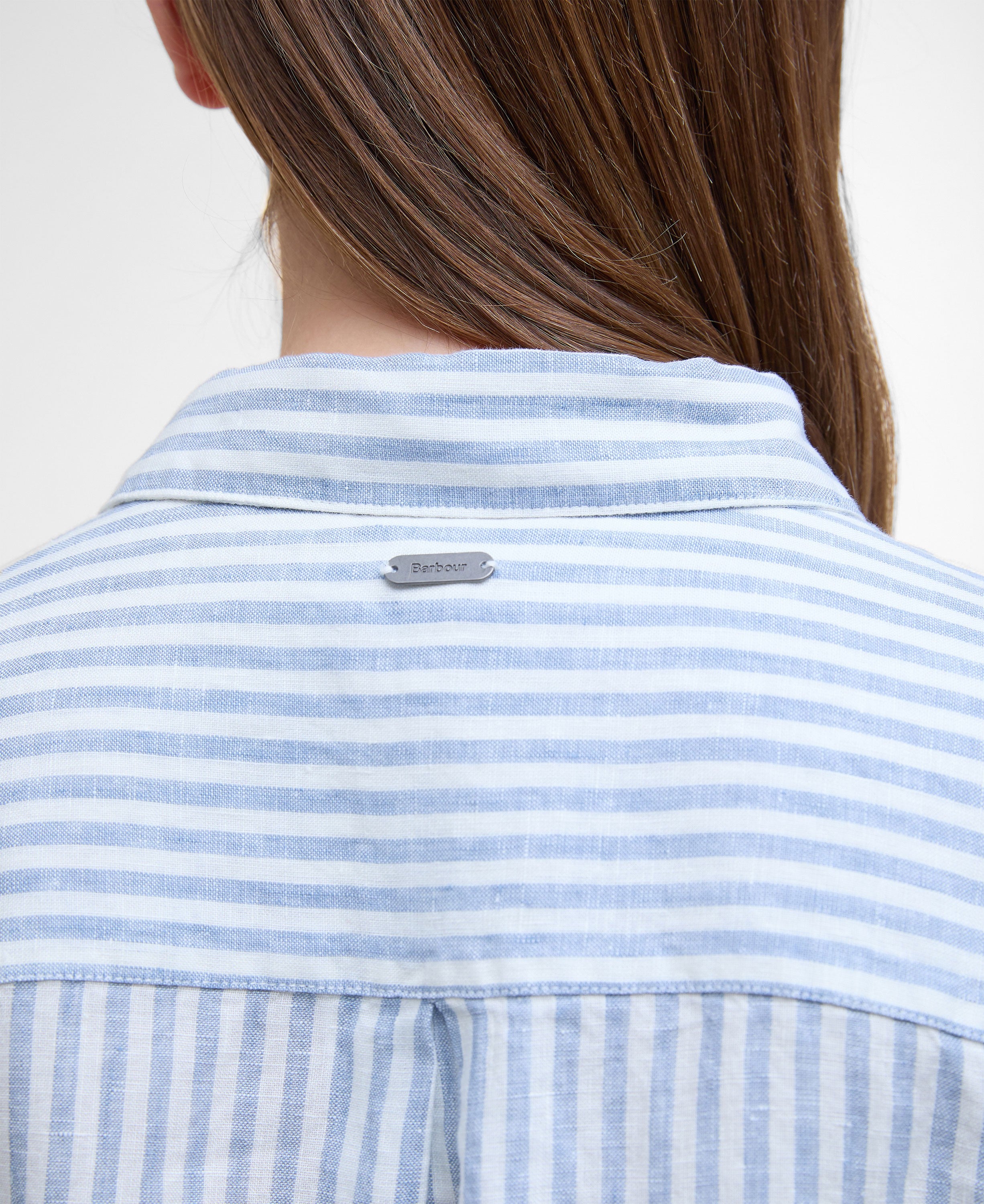 Marine Shirt - Chambray/White