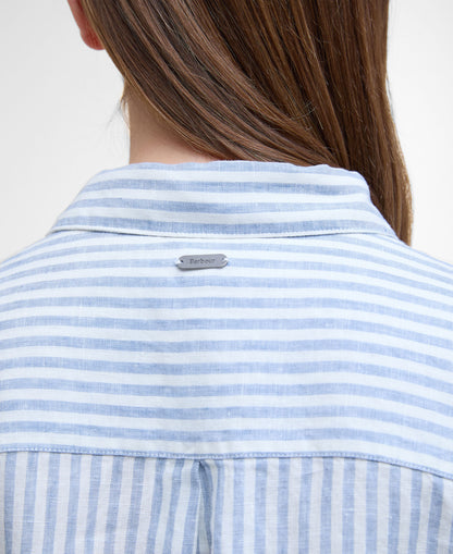 Marine Shirt - Chambray/White