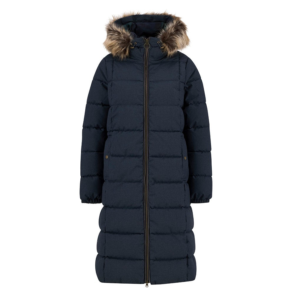 Marjoram Puffer Jacket - Dark Navy/Blackwatch