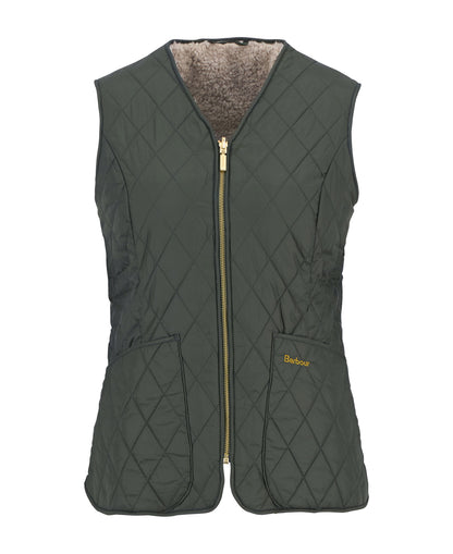 Markenfield Liner - Olive/Natural