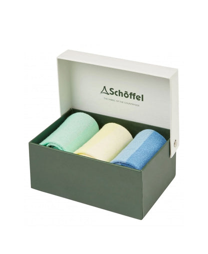 Bamboo Socks-3 Pack - Pale Lemon