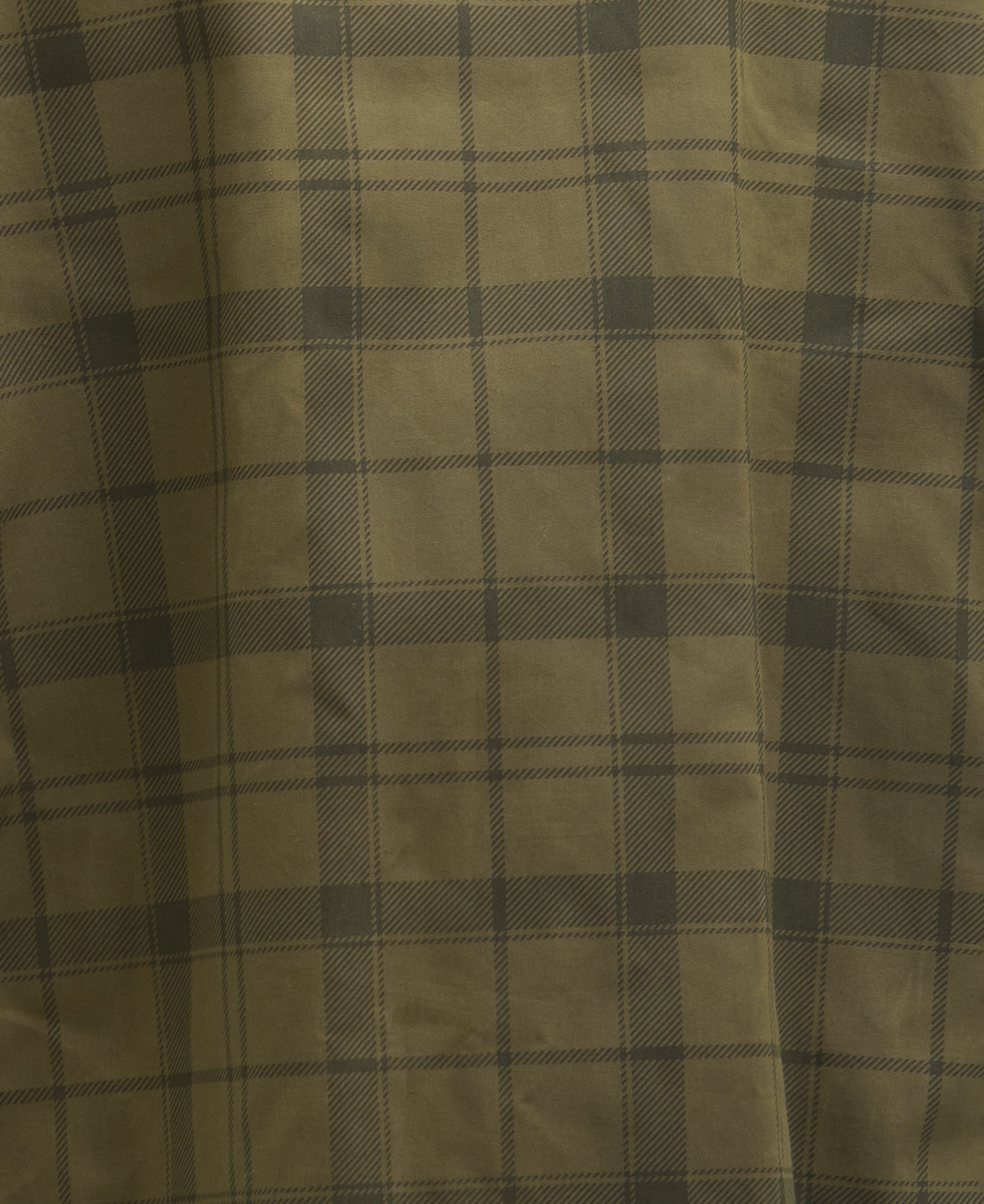 Modern Tartan Beadnell Casual Jacket - Dusky Green Tartan/Highland Olive