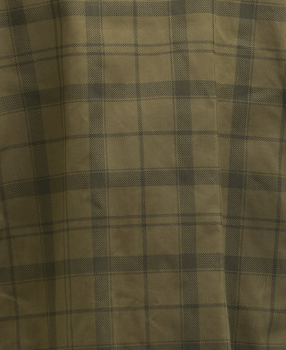 Modern Tartan Beadnell Casual Jacket - Dusky Green Tartan/Highland Olive