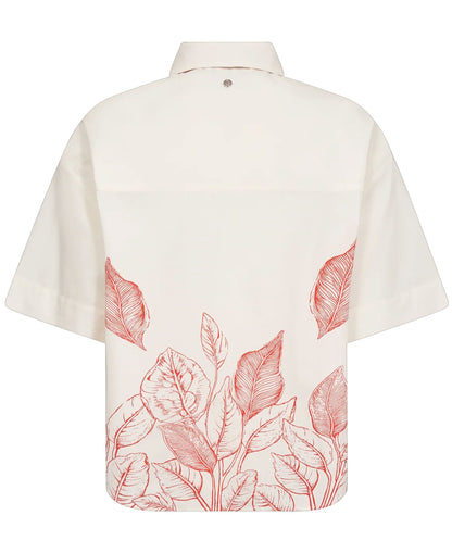 Saras Monochrome Shirt - Ecru
