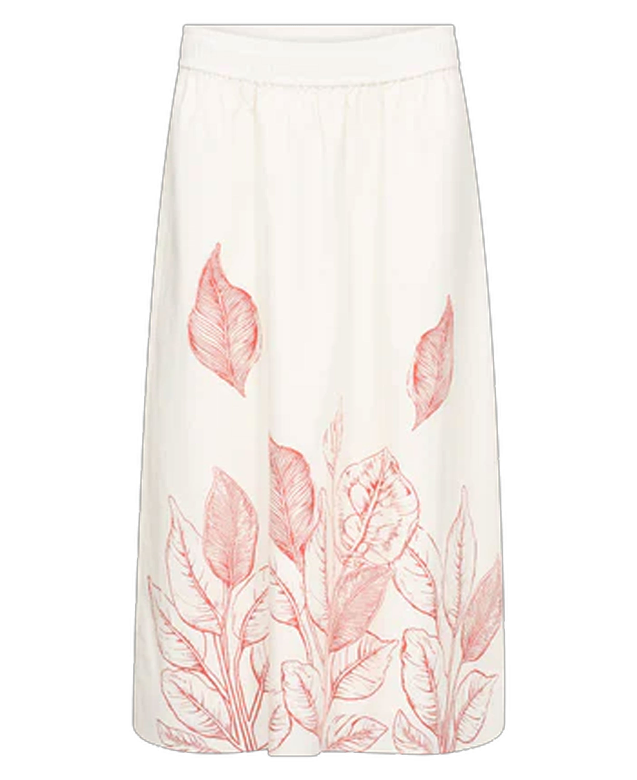Tessan Monochrome Skirt - Ecru