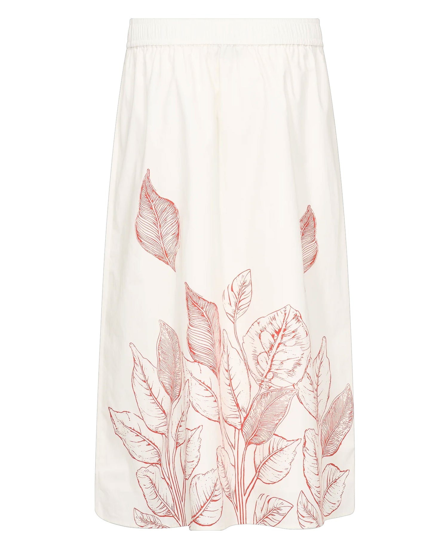 Tessan Monochrome Skirt - Ecru