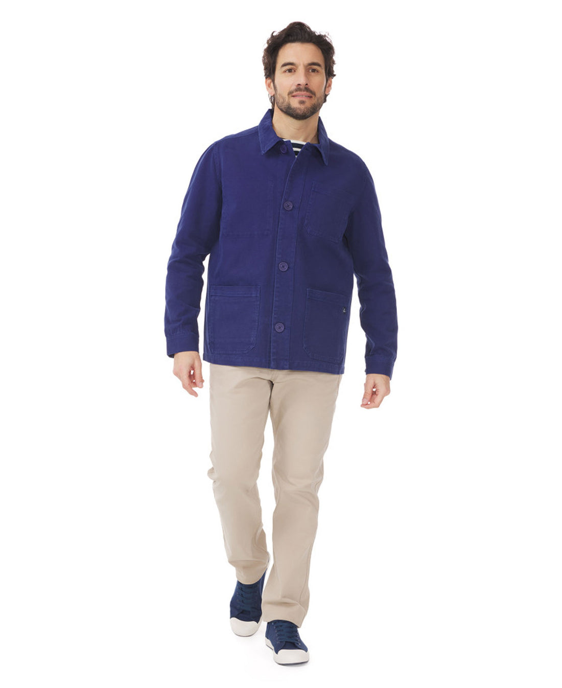 Hizilig Canvas Engineers Jacket - Regate