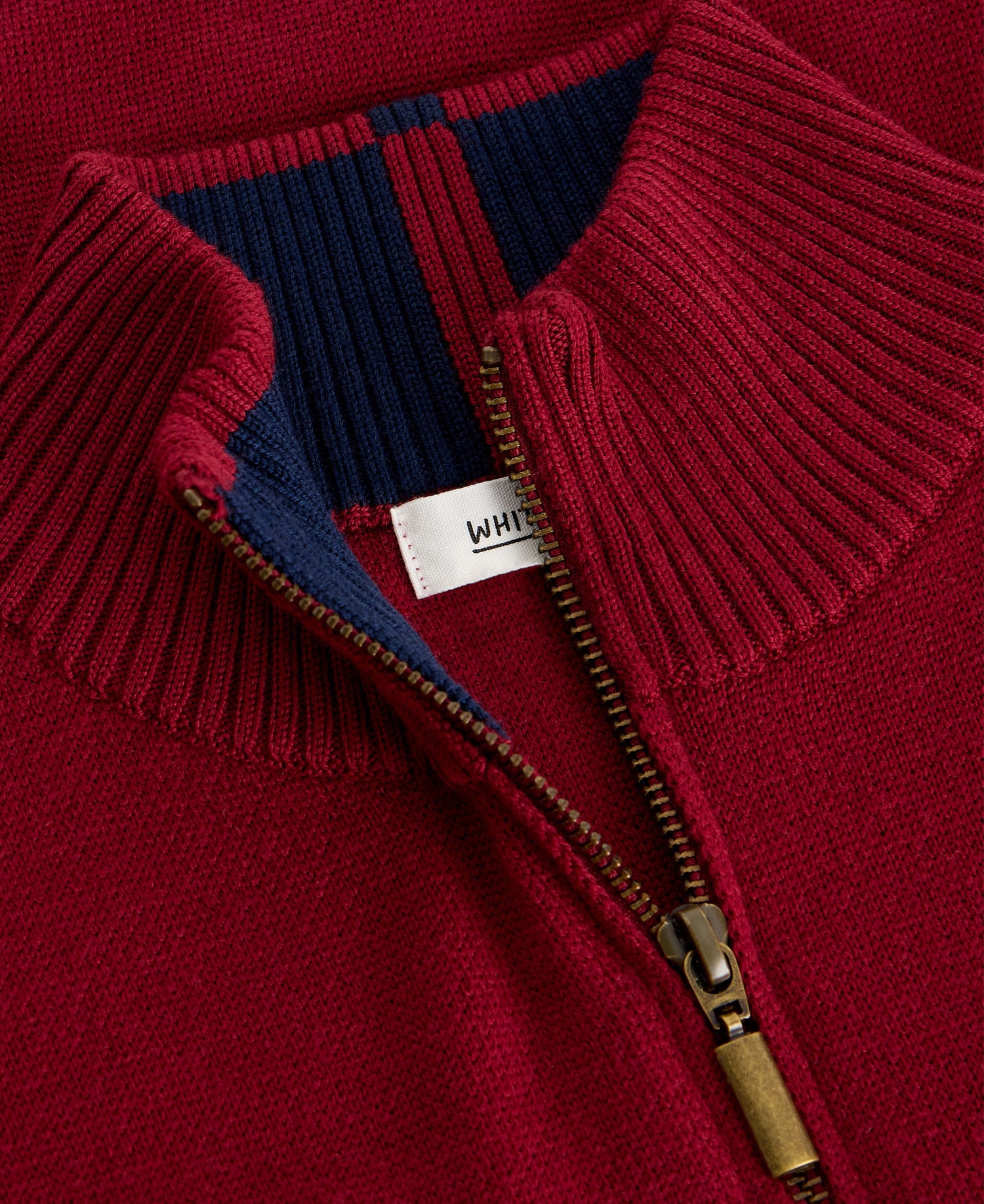 Newport Merino Funnel - Deep Red