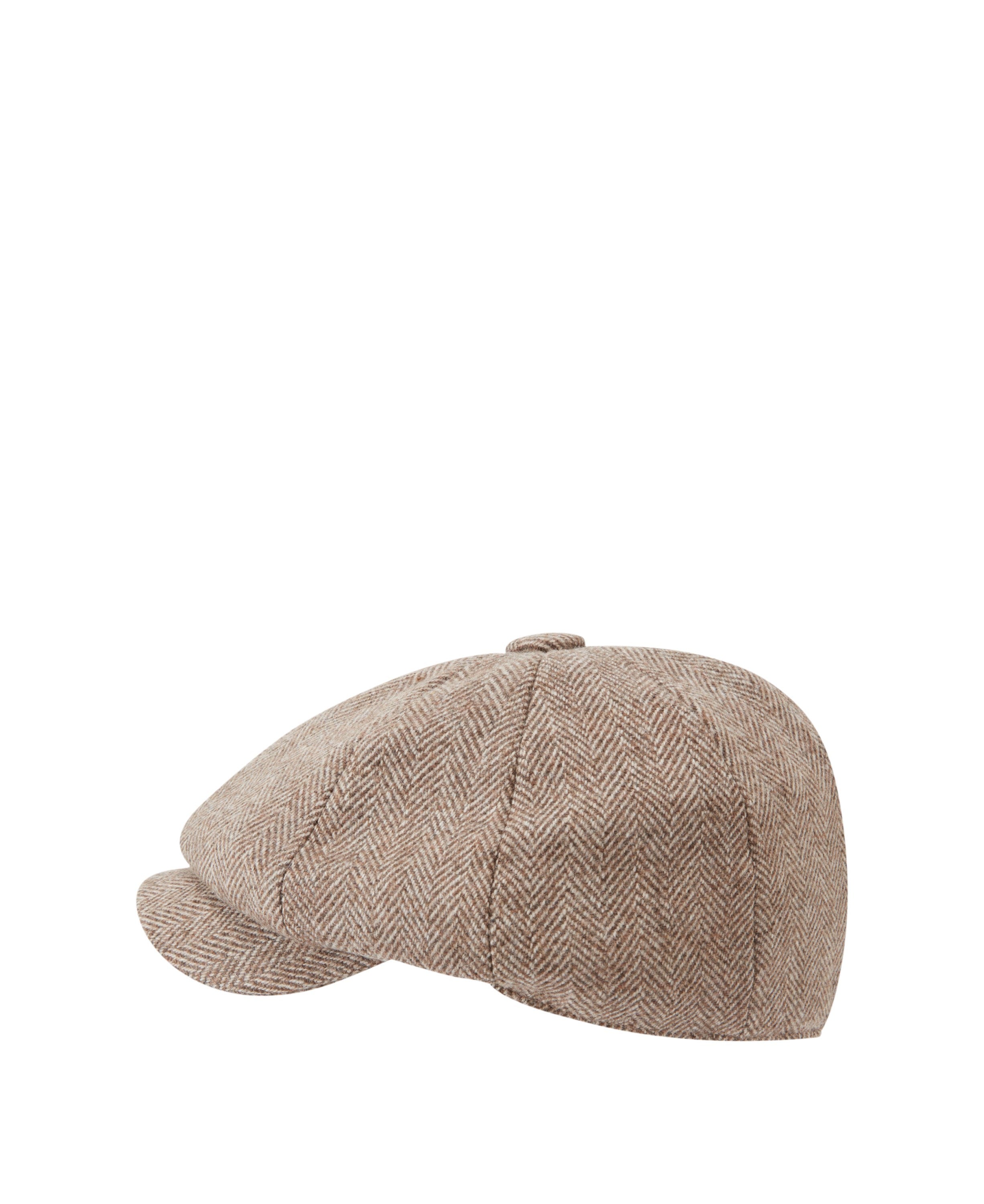 CRAGGI Newsboy Cap Für Damen – Schwarzer Samt, Verstellbar, Mit Schirm (Einheitsgröße)