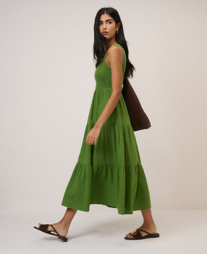 Charlie Midaxi Dress - Green