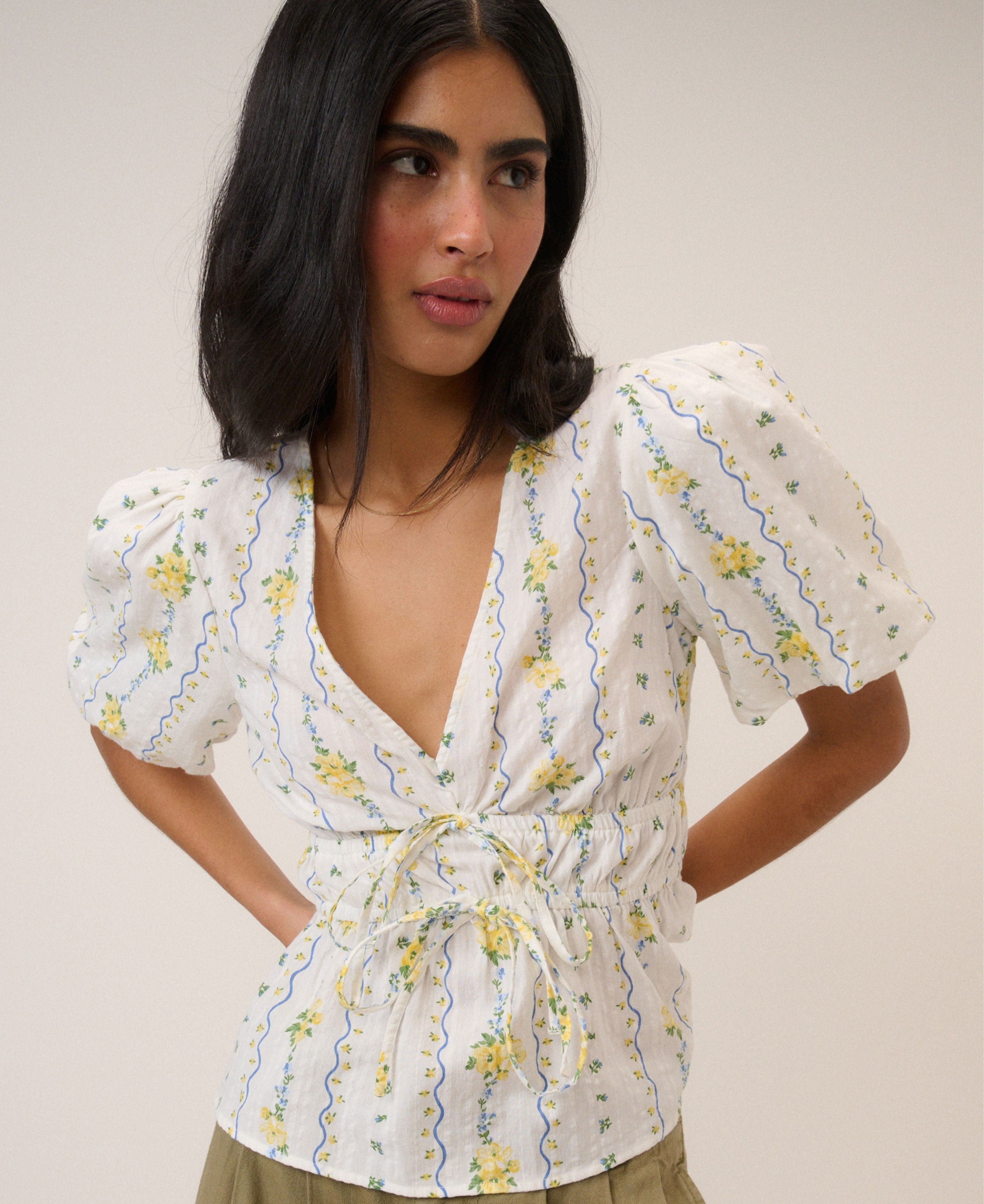Cordelia Top - White