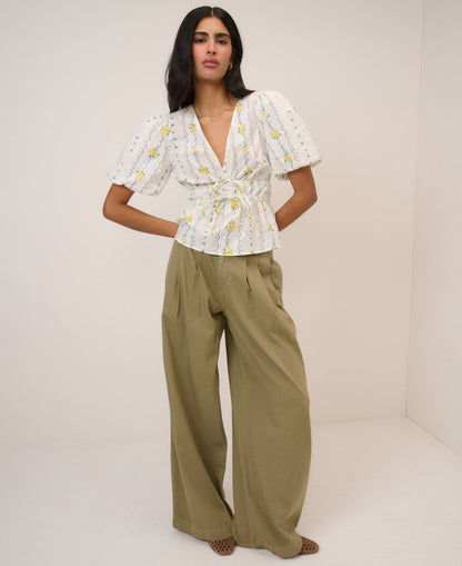 Cordelia Top - White