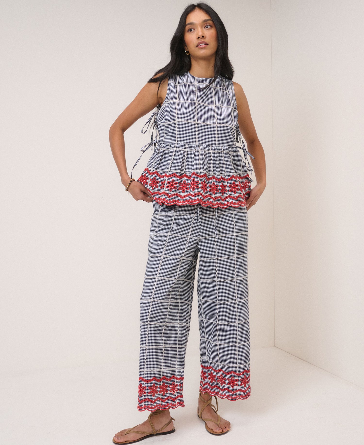 Shrew Crop Trousers - Multi