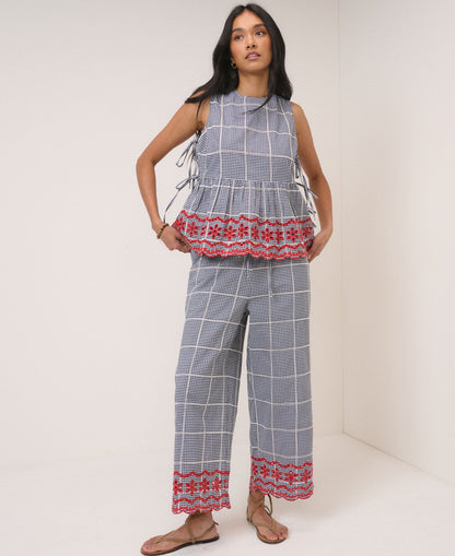 Shrew Crop Trousers - Multi
