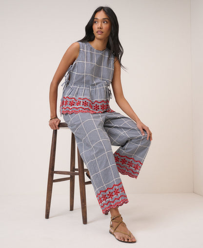 Shrew Crop Trousers - Multi