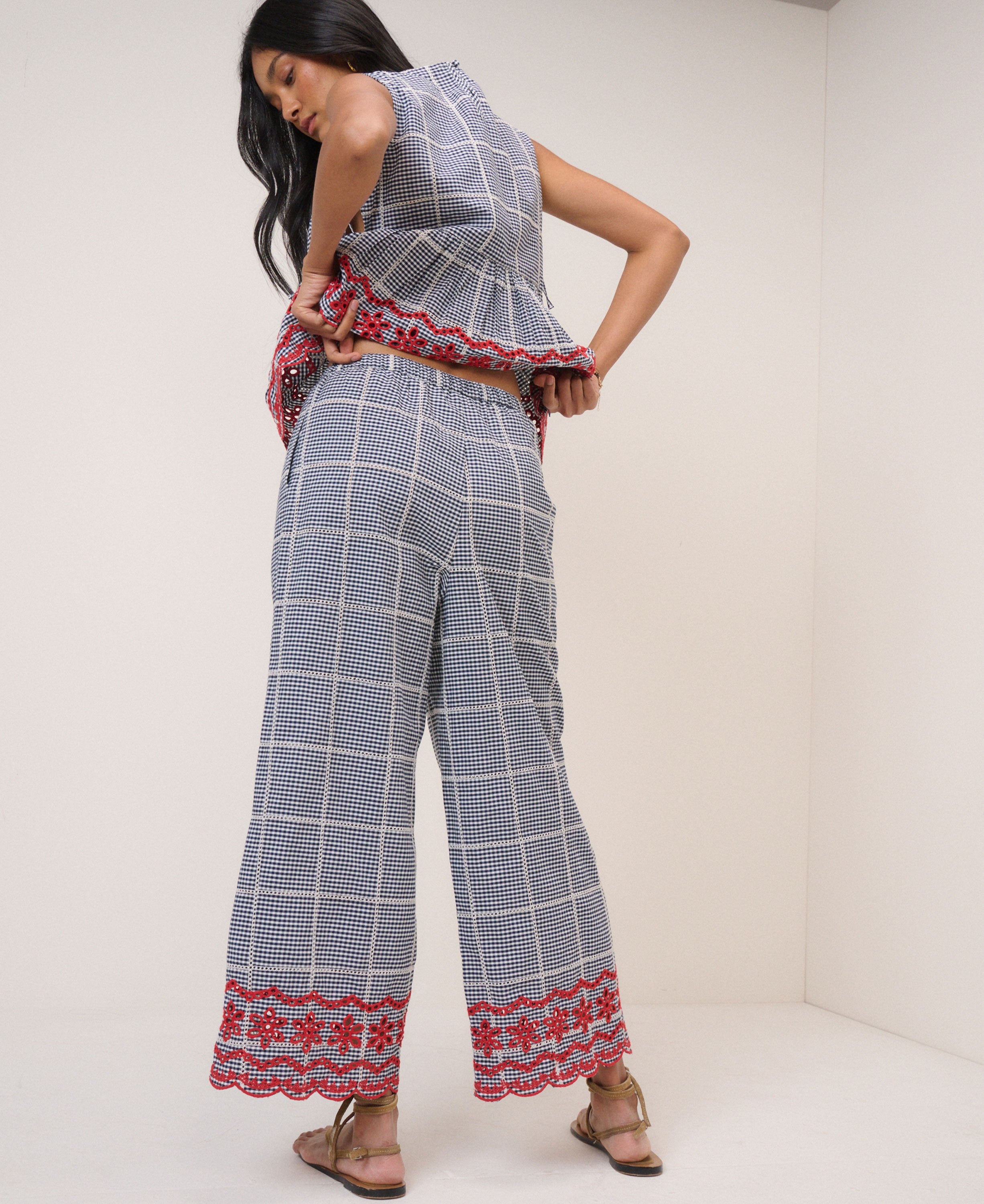 Shrew Crop Trousers - Multi