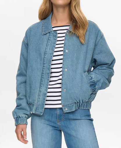 Nudenima Jacket - Medium Blue Denim